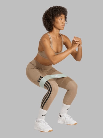 ADIDAS PERFORMANCE Бюстье Спортивный бюстгальтер 'Aeroimpact Luxe' в Коричневый