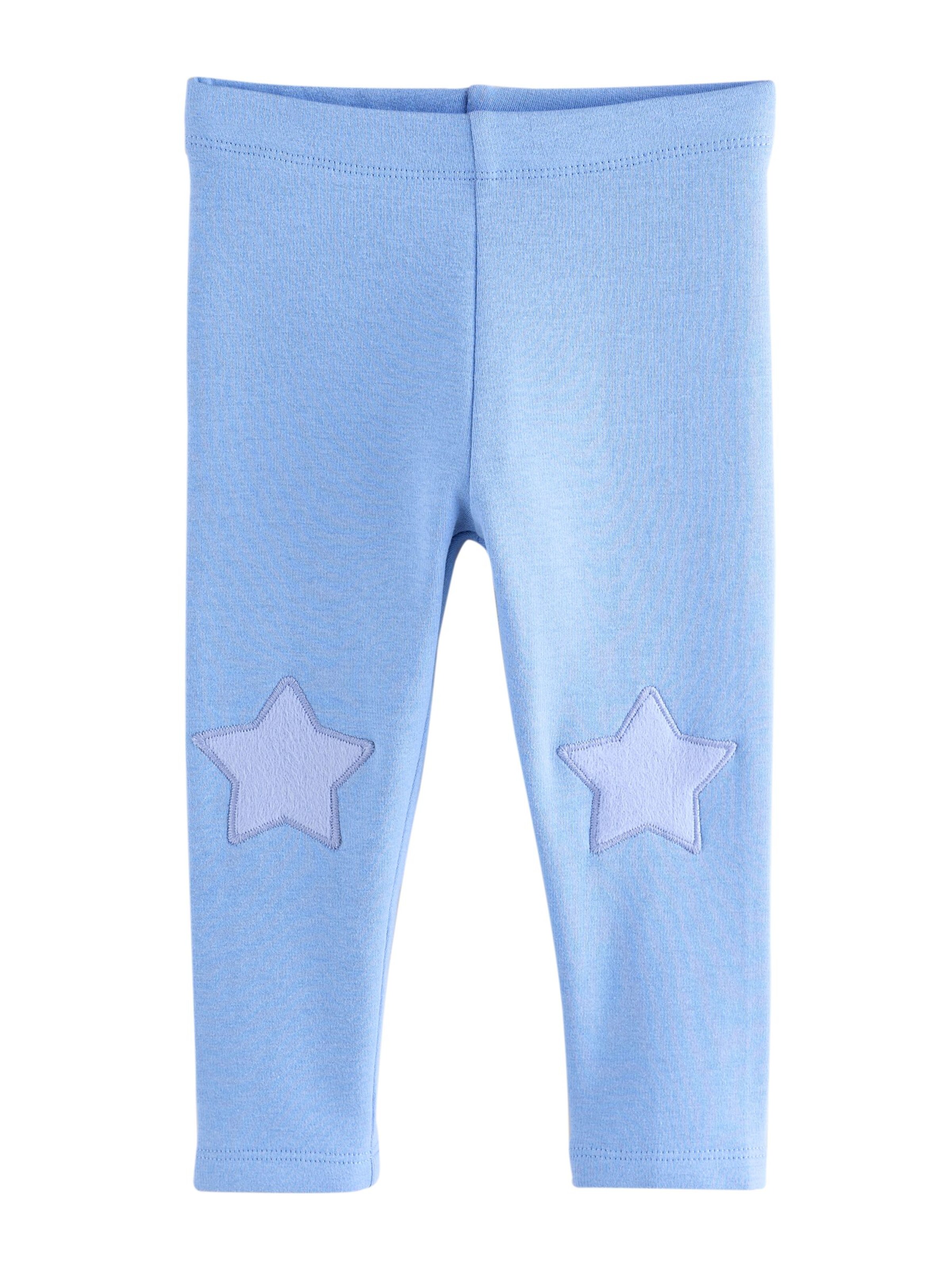 Next Skinny Leggings in Blue: front