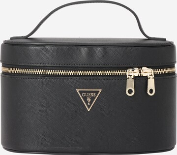 Beauty case di GUESS in nero: frontale