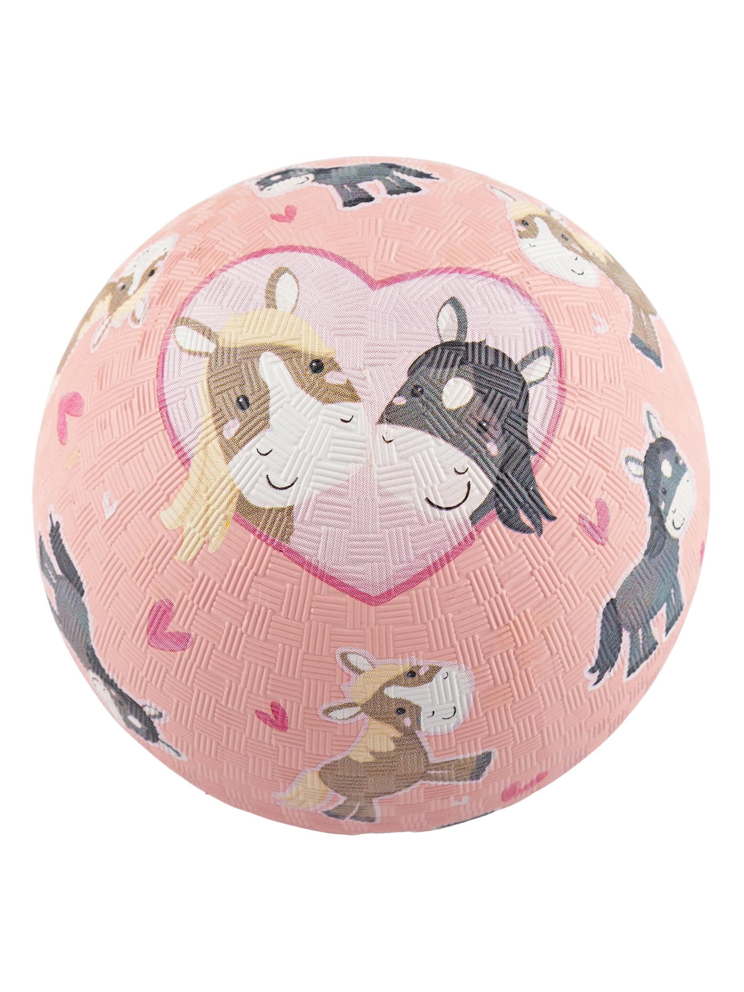 SIGIKID Ball 'Kautschuk Ball Pony' in Pink: front