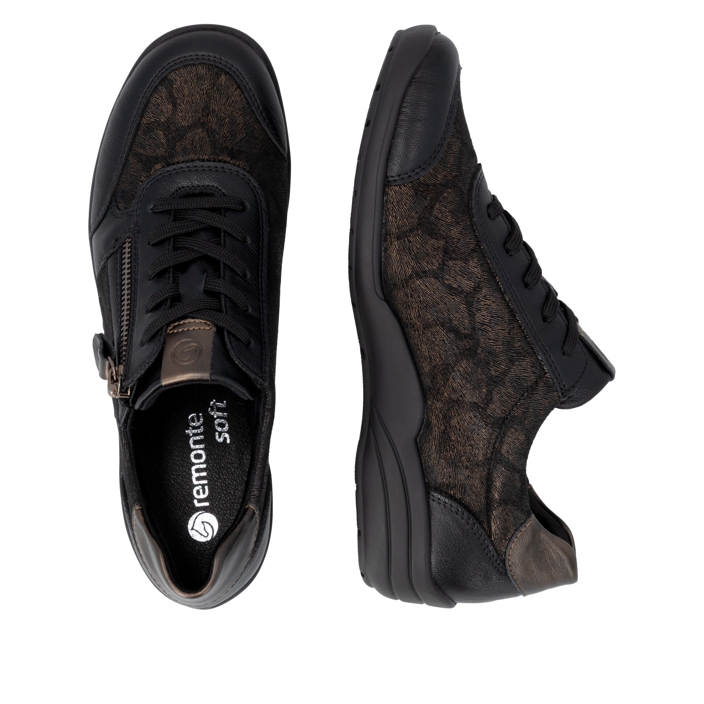 Chaussure à lacets REMONTE en argent