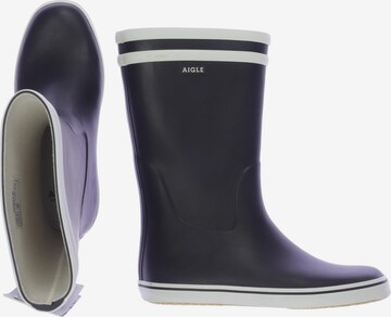 AIGLE Anke & Mid-Calf Boots in 40 in Black: front