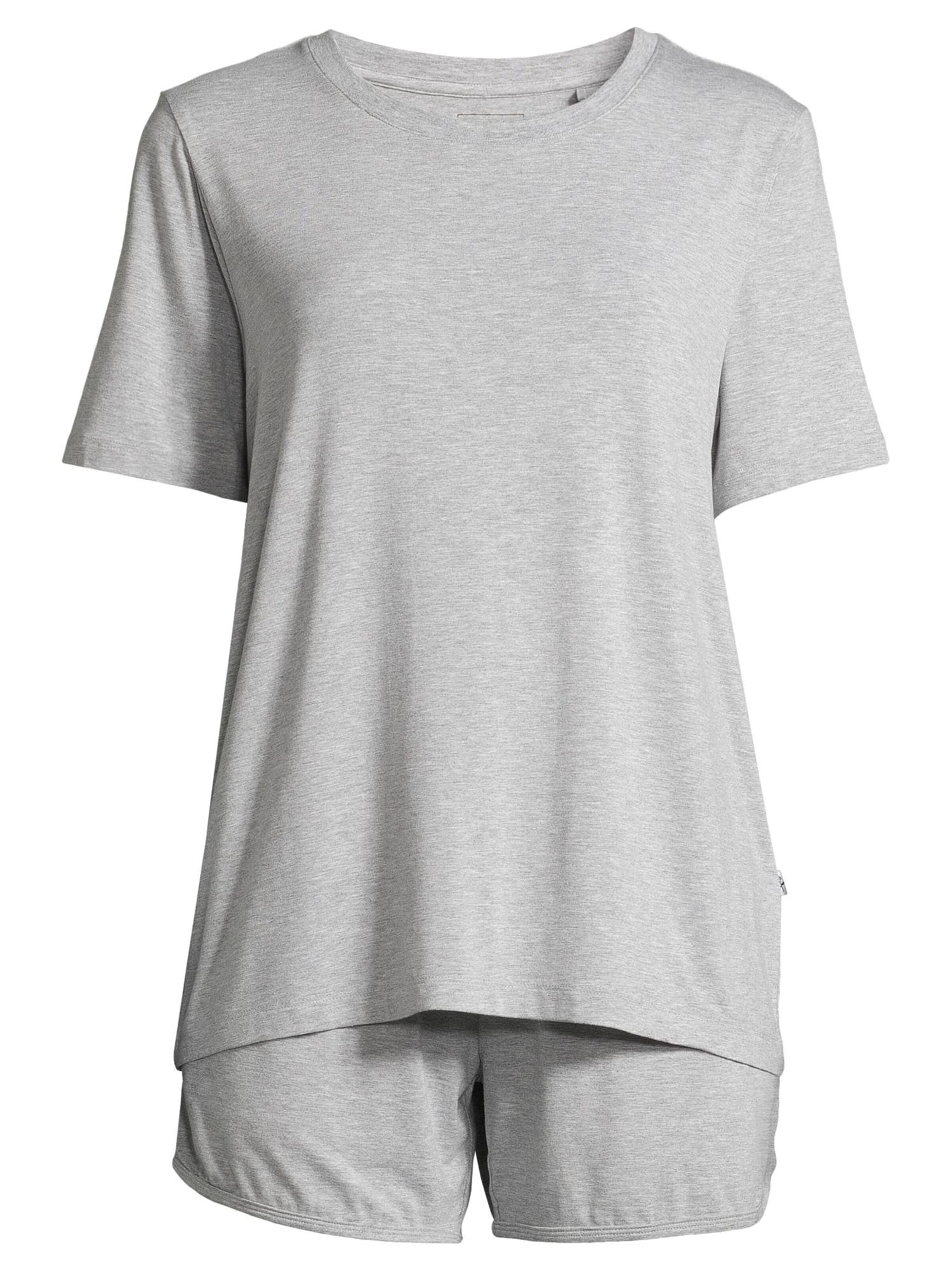SEIDENSTICKER Pyjama 'Loungewear'‌ in Grau: Vorderseite