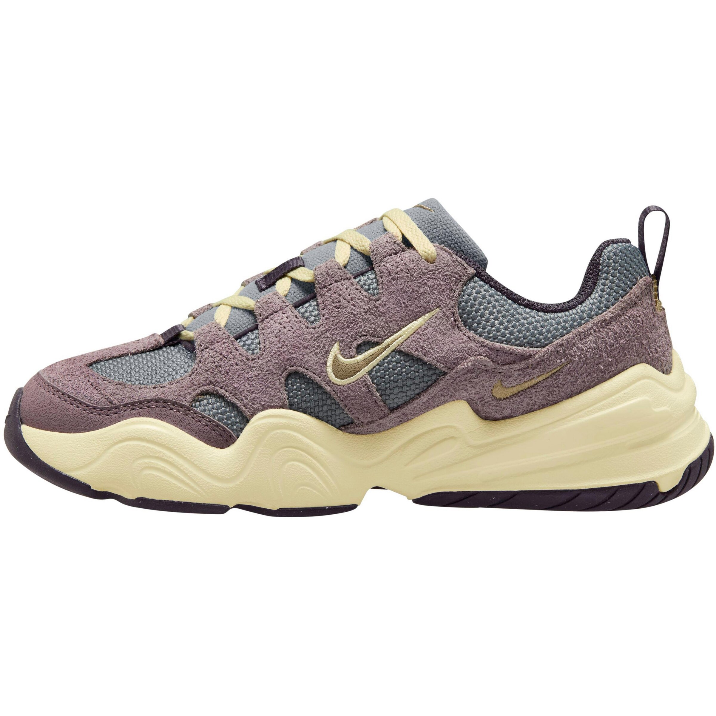 Nike Sportswear Sneakers 'Tech Hera' in Light yellow / Grey / Purple, Item view