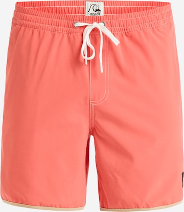 QUIKSILVER Board Shorts 'Original Scallop 17' in Orange: front