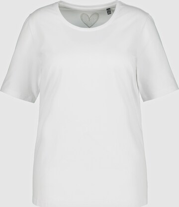 Ulla Popken Shirt in Wit: voorkant