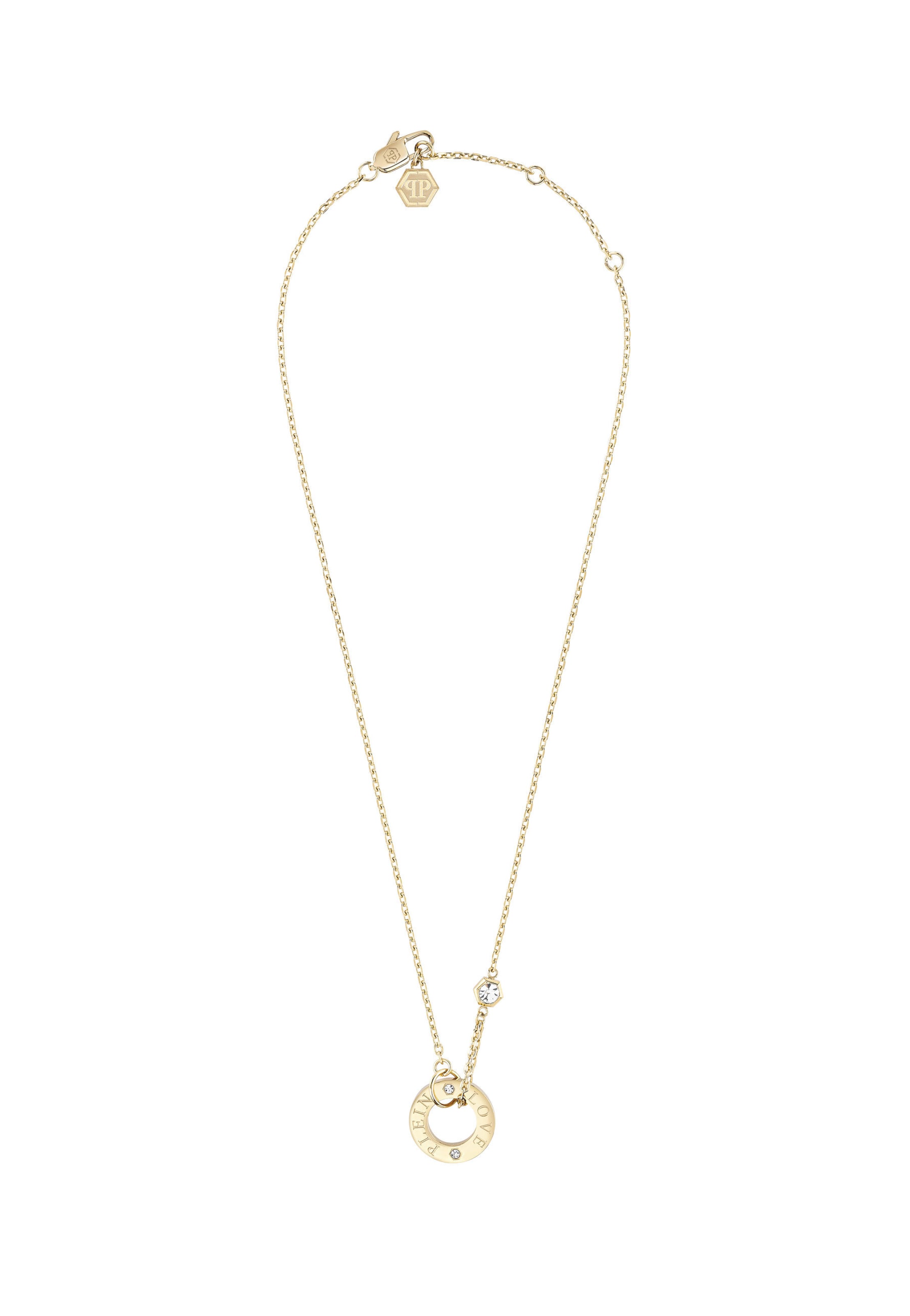 Collana ' PLEIN ETERNAL ' di Philipp Plein Jewellery in oro: frontale