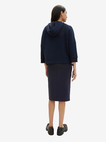 TOM TAILOR Skirt in Blue