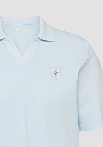 s.Oliver Poloshirt in Blau