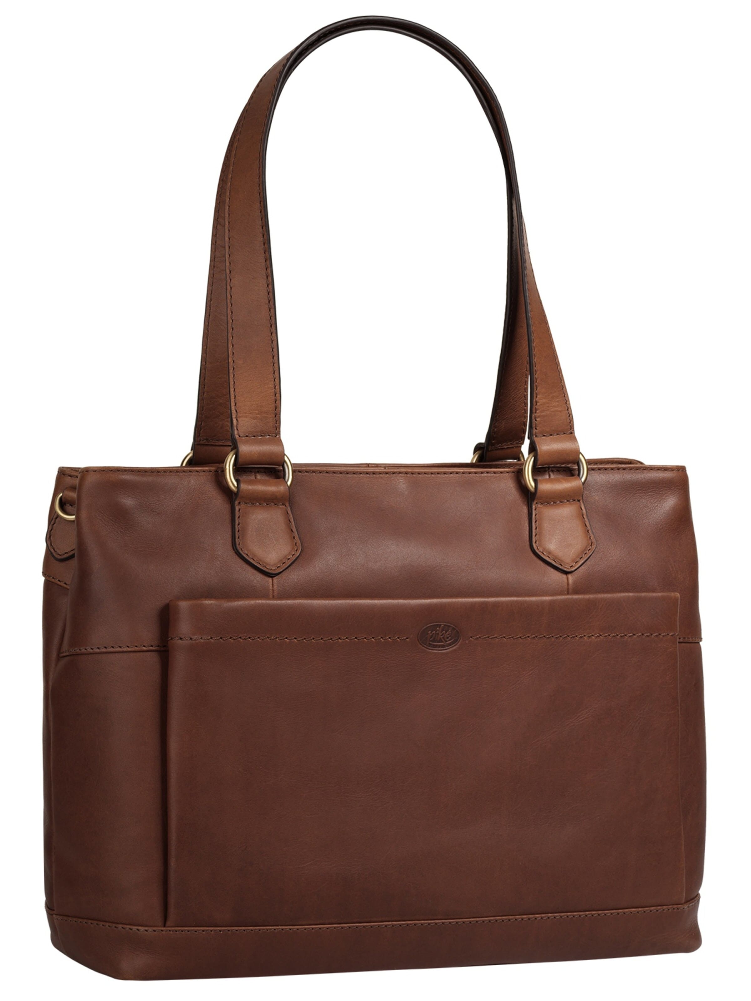 Cabas piké en marron