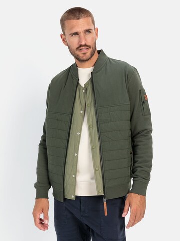 CAMEL ACTIVE Sweatjacke in Grün: Vorderseite