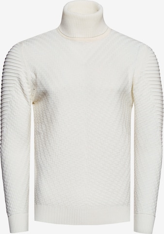 Rusty Neal Sweater in White: front