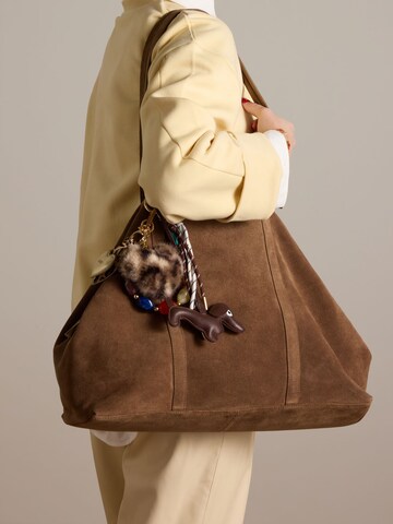 MANFIELD Shopper in Braun: Vorderseite