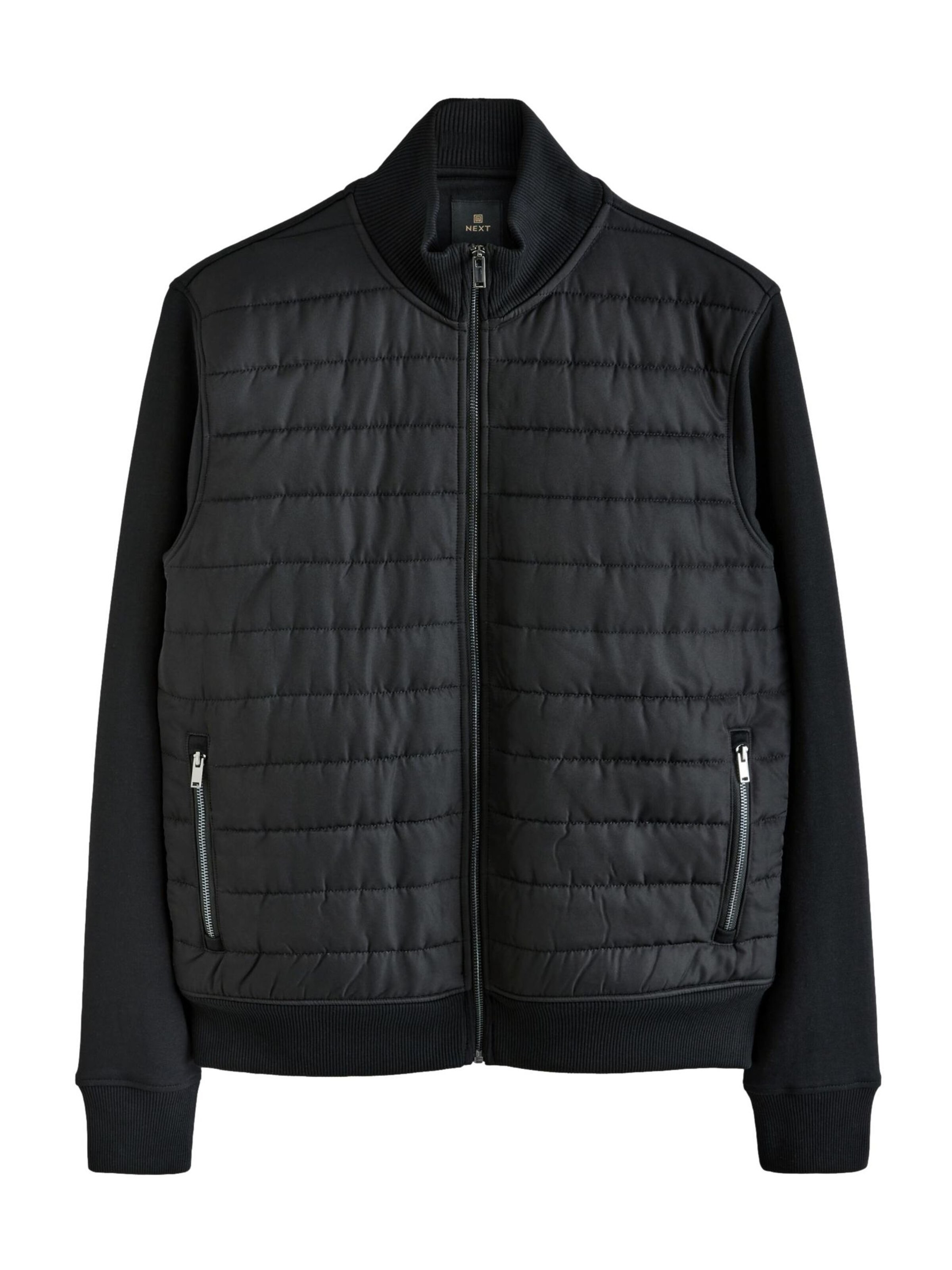 Next Övergångsjacka i svart: framsida