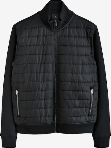 Next Prehodna jakna | črna barva: sprednja stran