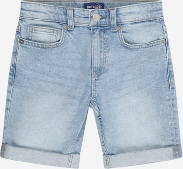 mėlyna Only & Sons Junior Standartinis Džinsai: priekis