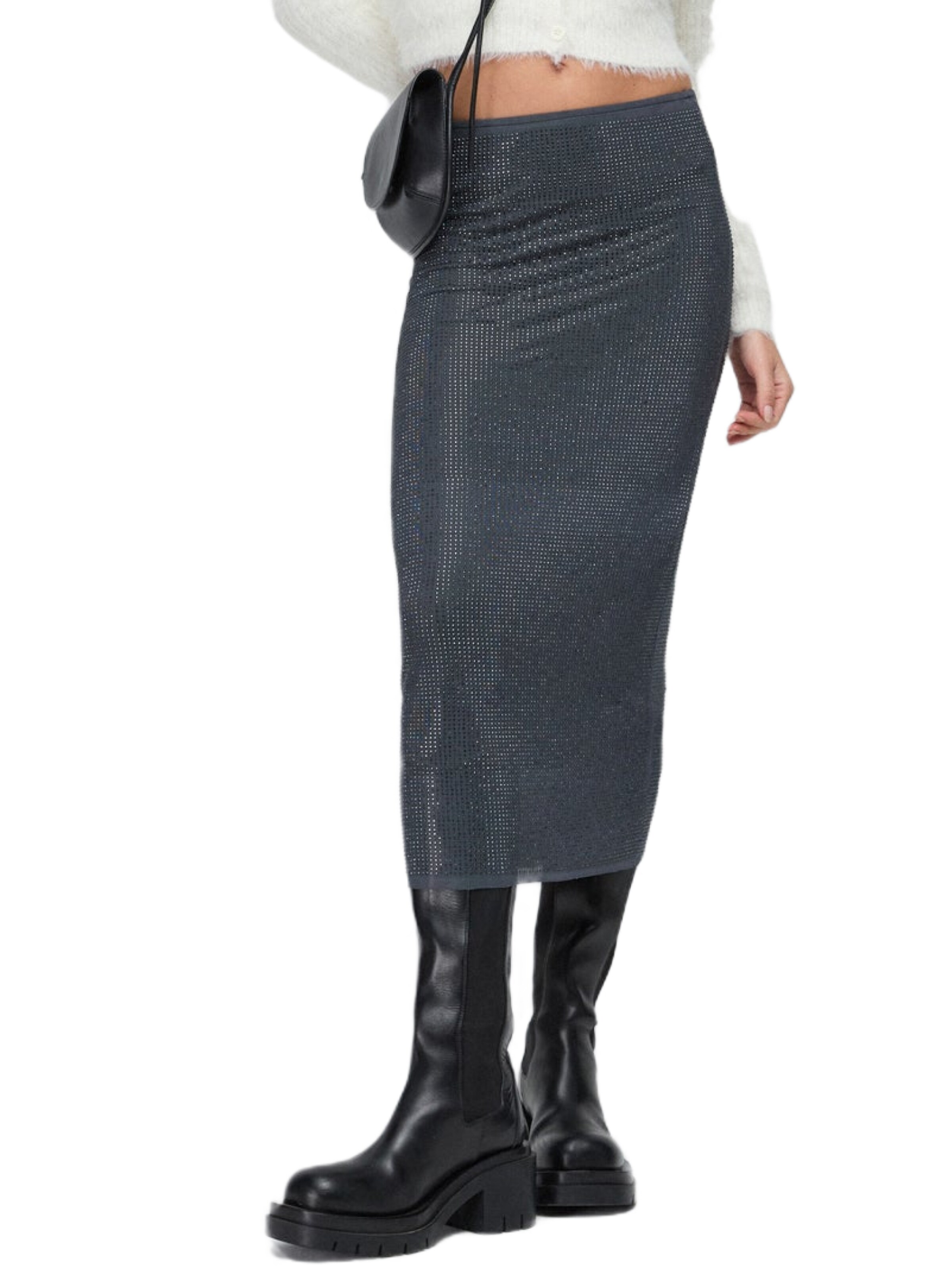 Jupe No Matter What en gris