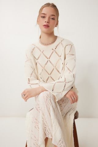 Pullover di Happiness İstanbul in beige