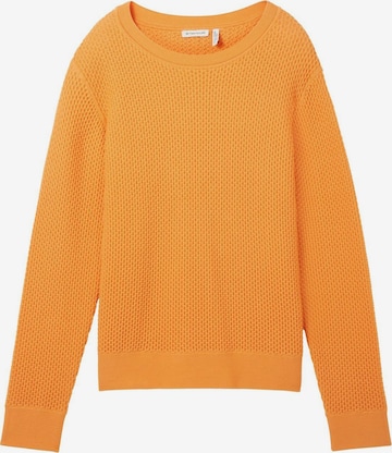 Pullover di TOM TAILOR in arancione: frontale