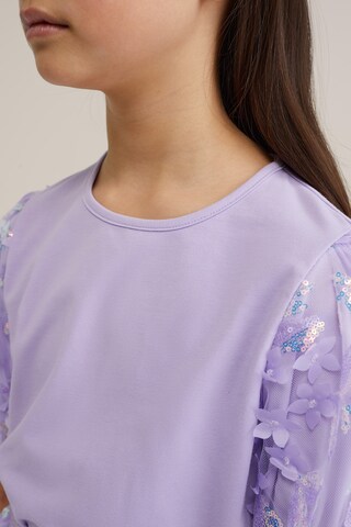 WE Fashion Shirt in Purple