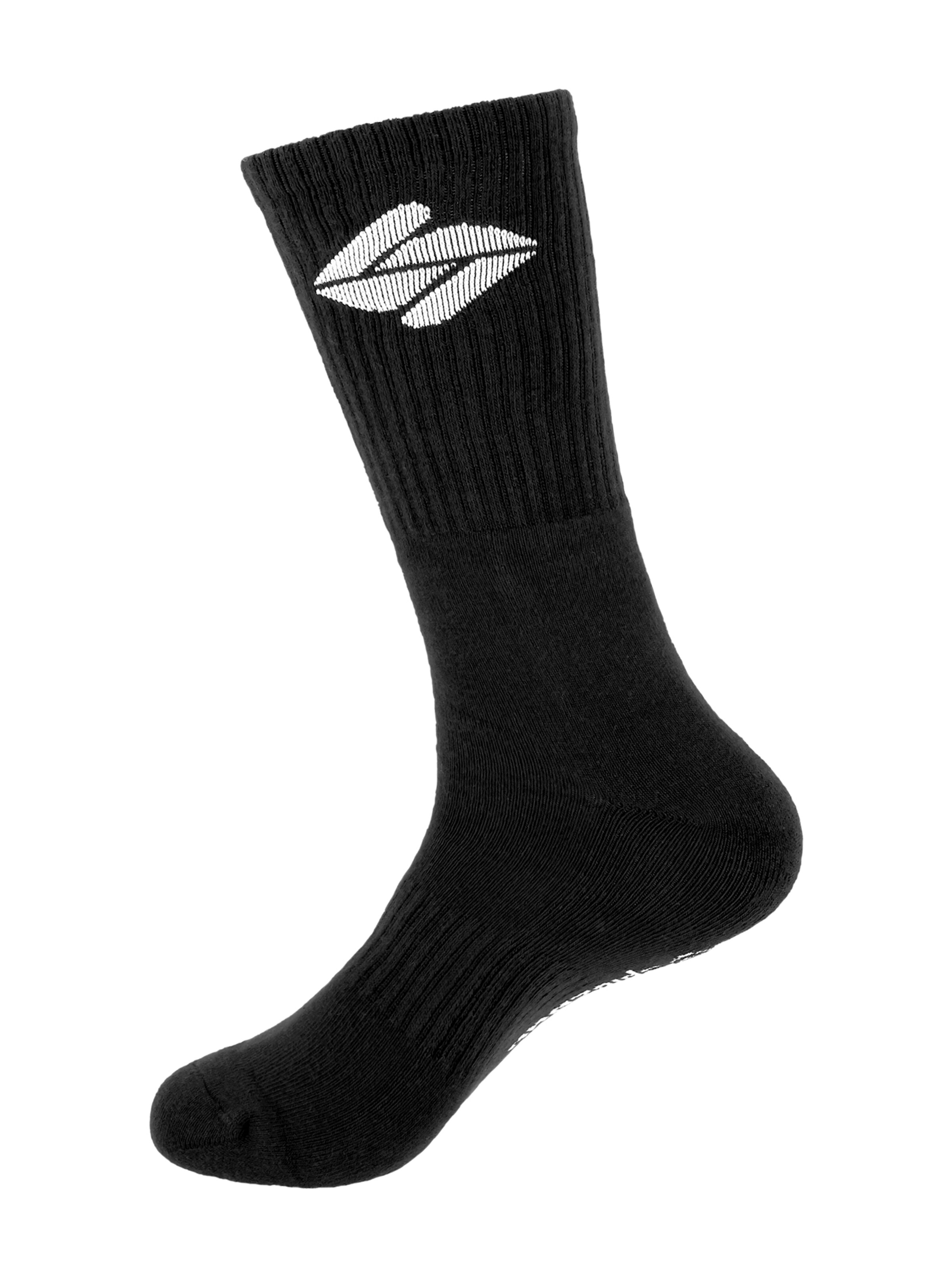 SPITZBUB Sportsocken in Schwarz: Vorderseite