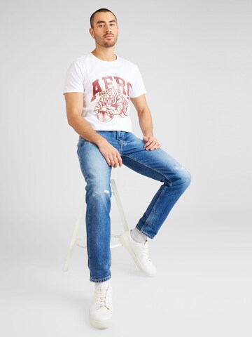 AÉROPOSTALE Shirt 'TIGERS' in Wit