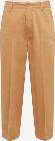 smėlio LEVI'S ® Laisvas „Chino“ stiliaus kelnės 'XX Stay Loose Chino Crop': priekis