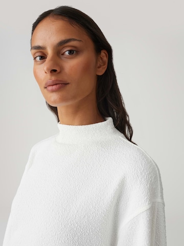 OPUS Sweatshirt 'Gandra' in Weiß