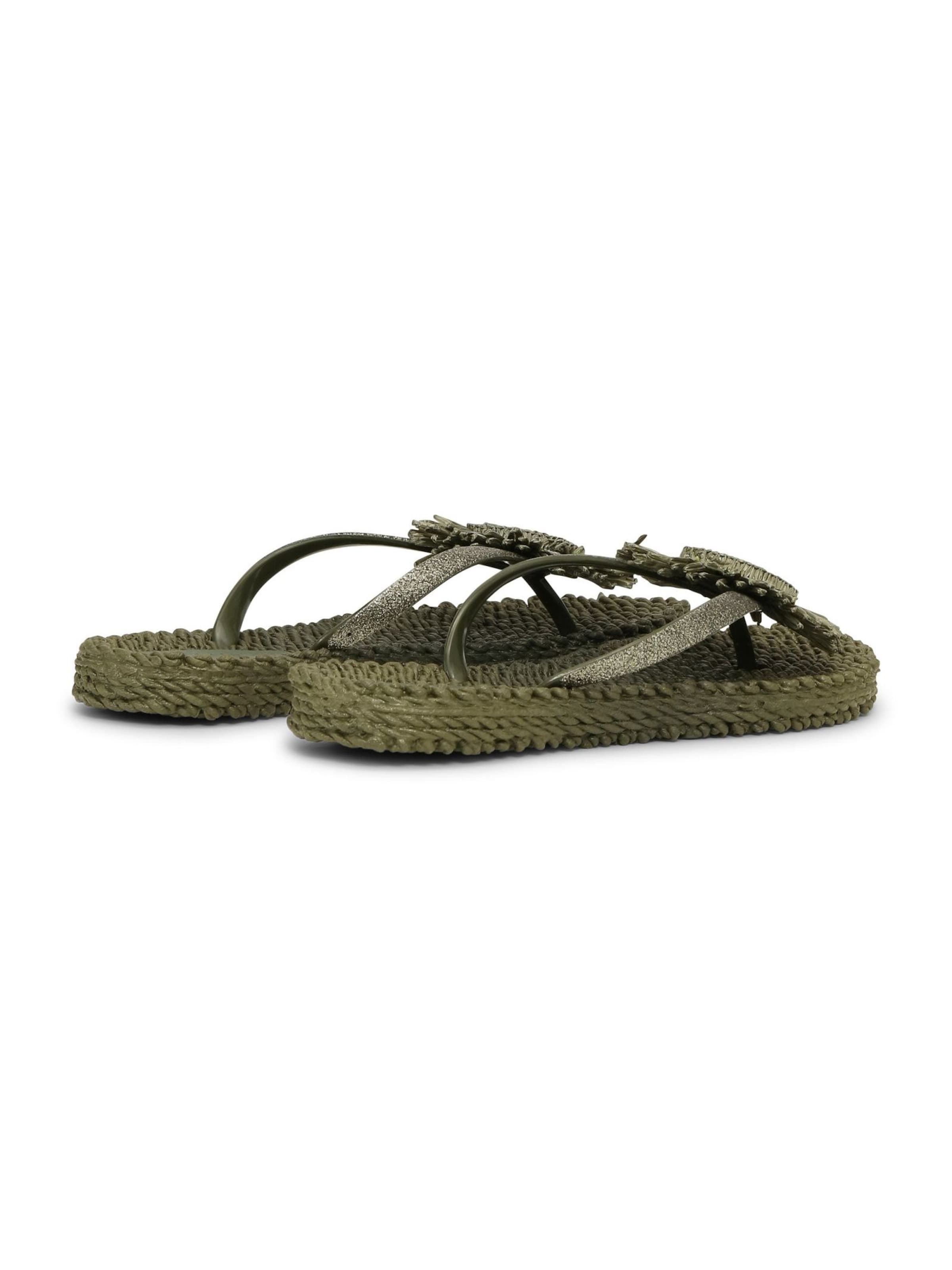 ILSE JACOBSEN T-bar sandals 'CHEERFUL16F' in Green
