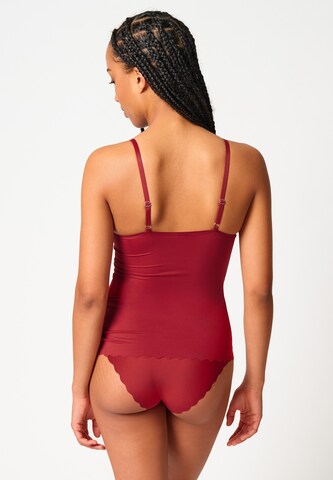 Skiny Regular Unterhemd 'Micro Lovers' in Rot