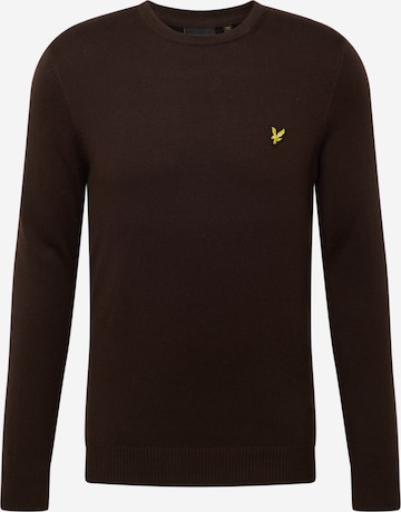 Lyle & Scott Sweater in Brown: front
