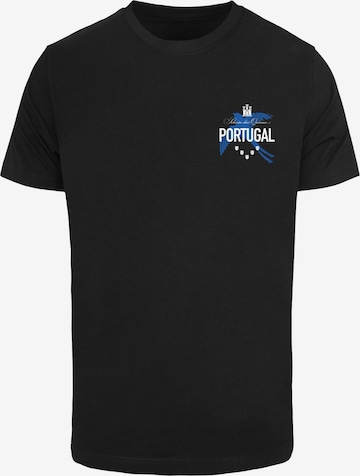 Mister Tee Shirt 'Andorinha Portuguesa' in Black: front