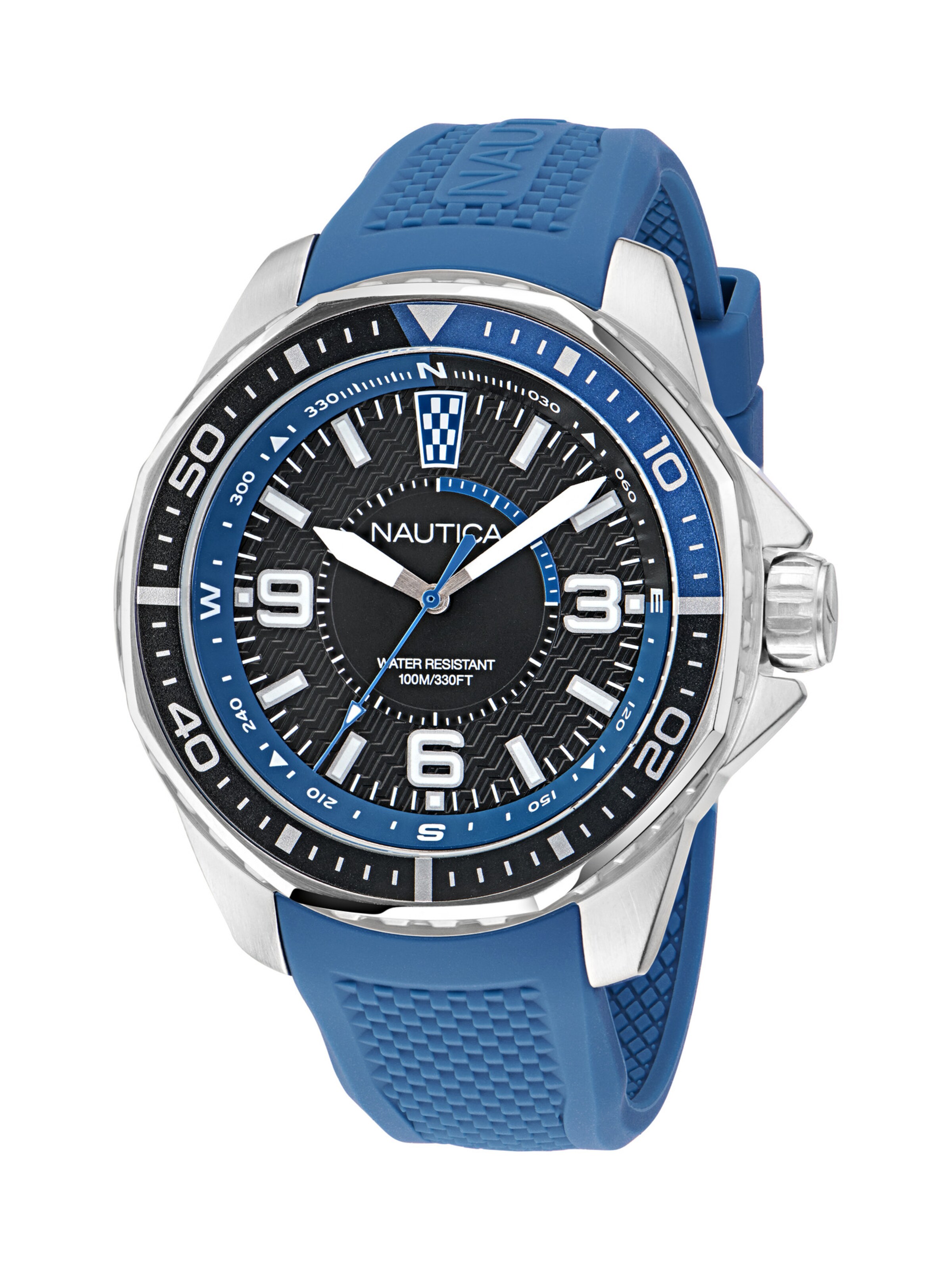 NAUTICA Analoguhr 'KOH MAY BAY' in Silber