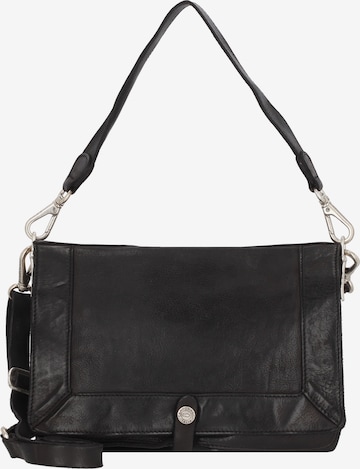 Campomaggi Shoulder Bag in Black: front