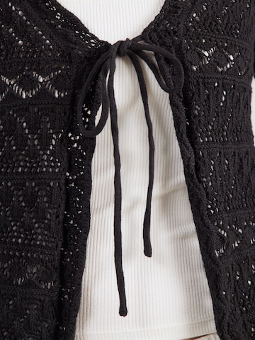 ZABAIONE Knit cardigan 'Al44ba' in Black