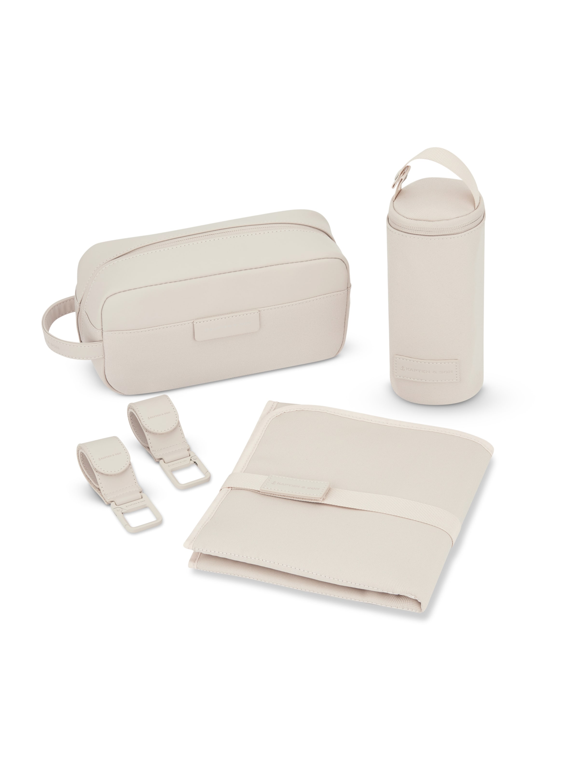 Kapten & Son Reppu 'Lindby Diaper' värissä beige