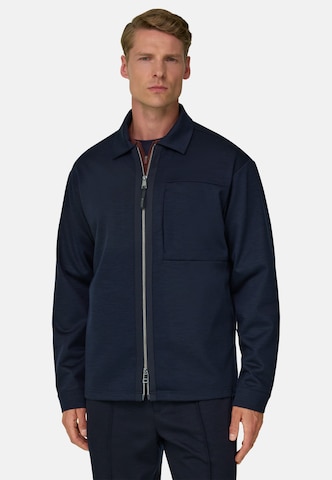 Veste de survêtement Boggi Milano en bleu : devant