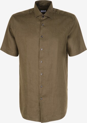 SEIDENSTICKER Hemd in Grün: Vorderseite