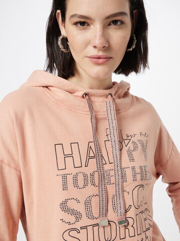 Soccx Sweatshirt 'Follow Me To Vancouver' in Orange