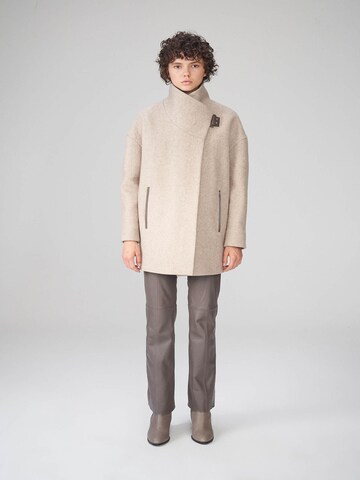 VESPUCCI BY VSP Winter coat 'Liyah' in Beige: front