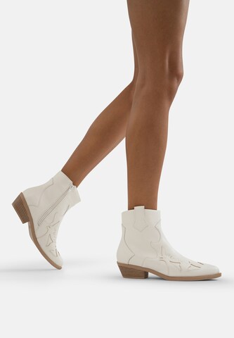 Bottes de cowboy Salinyang en blanc