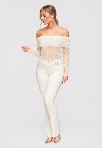 Ombre Shirt in Beige