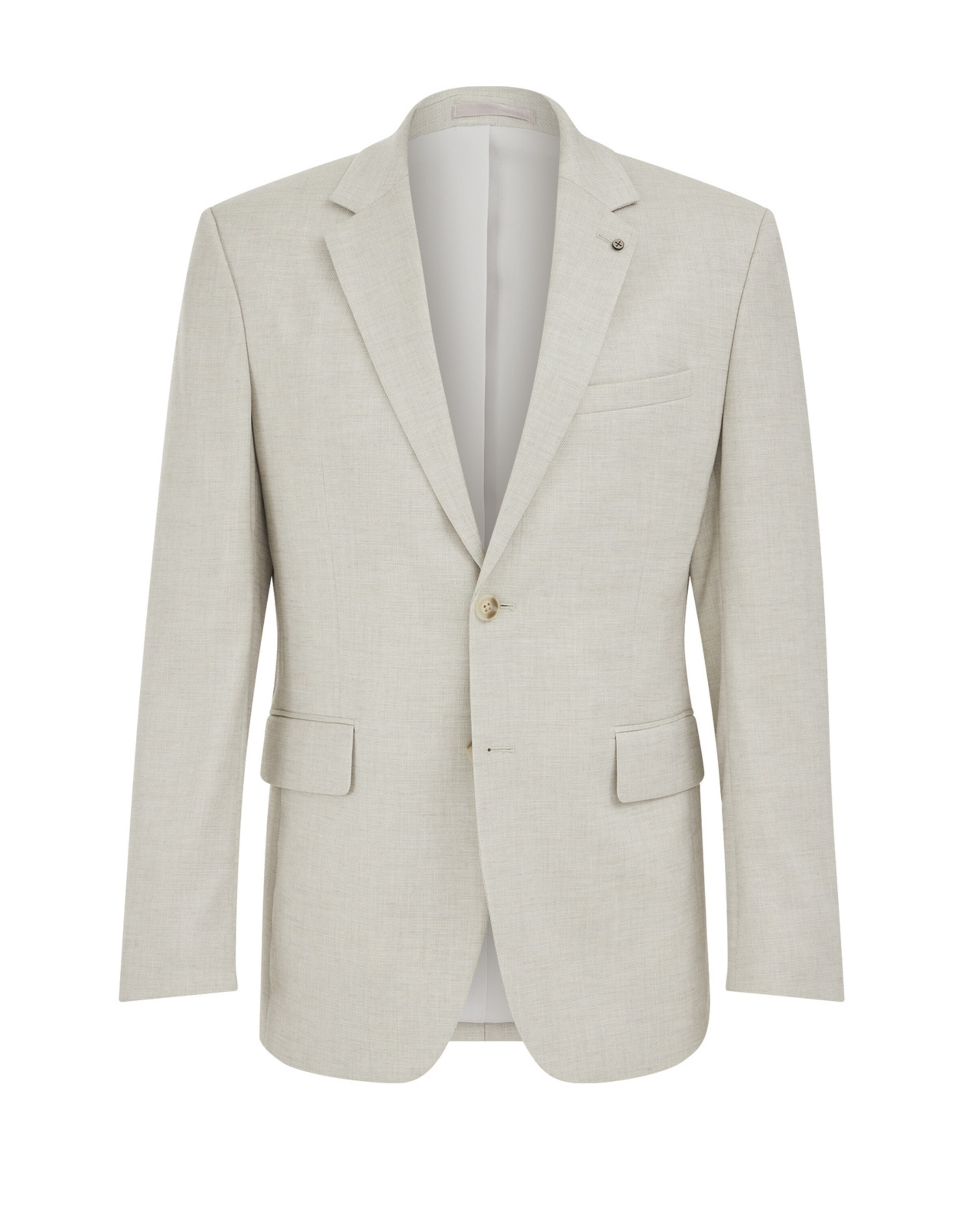 WE Fashion Средняя посадка Пиджак в Бежевый: спереди