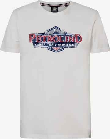 Petrol Industries Koszulka 'Mariner' w kolorze biały: przód