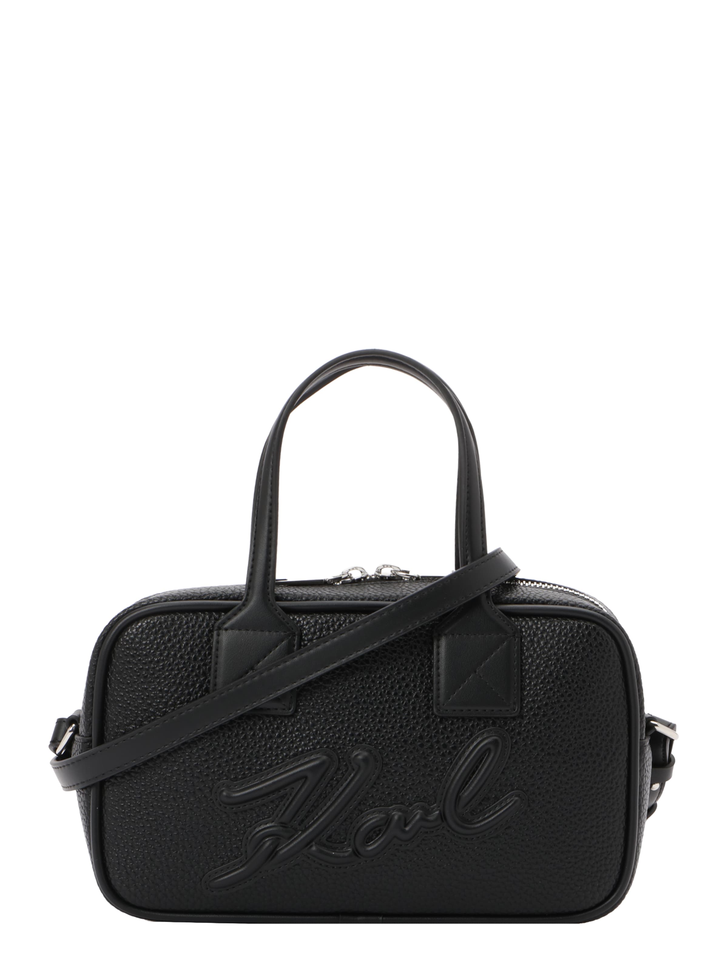 Karl Lagerfeld Handtasche 'K/SKUARE' in Schwarz: Vorderseite