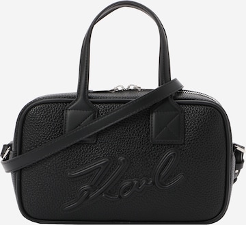 Karl Lagerfeld Kézitáska 'K/SKUARE' - fekete: elől