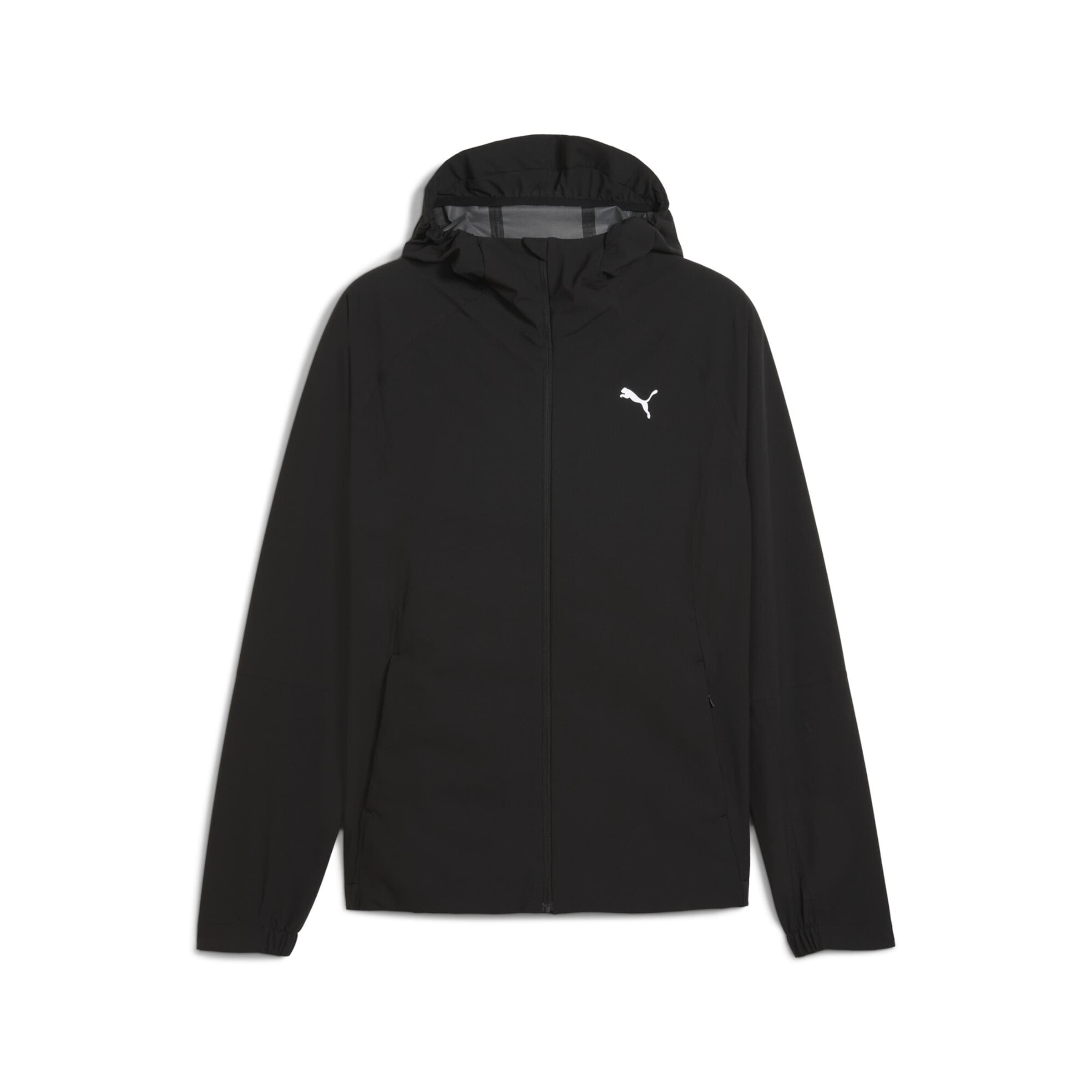 PUMA Sportjas in Zwart: voorkant