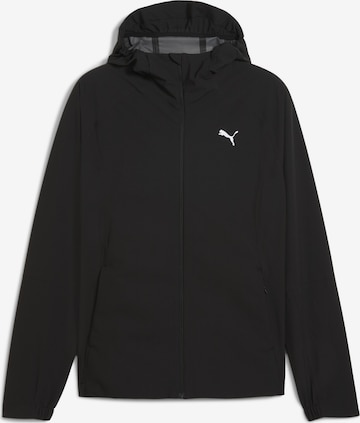 PUMA Sportjacke in Schwarz: Vorderseite