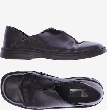 JOSEF SEIBEL Flats & Loafers in 40 in Black: front