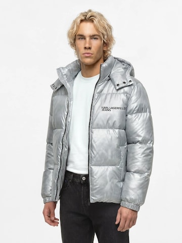 KARL LAGERFELD JEANS - Chaqueta de invierno en gris: frente